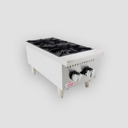 Anafe 2 platos sobremesa