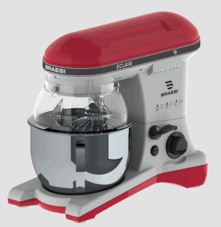 Batidora Eclair Braesi Rojo